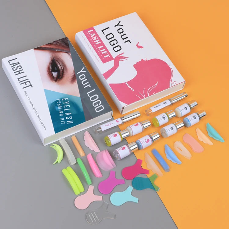 Private Label Oem Eye Lash Lift Kit Eyelash Keratin Lifting Set with Tools Cream Lotion Liquid Forms Eyelash Perm Lift Set