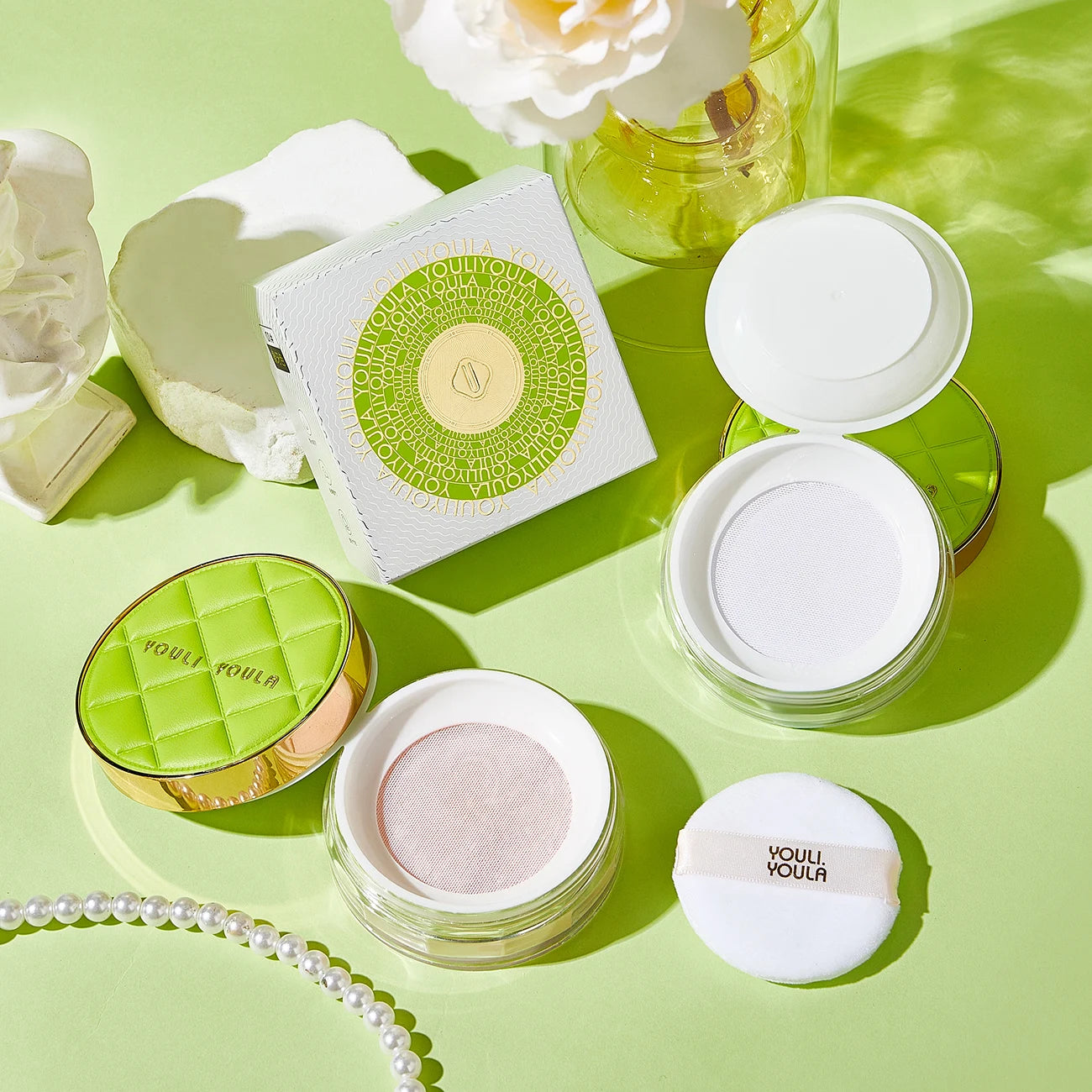 Certified Environmentally Conscious Beauty Setting Powder Long-Lasting Oil Control Waterproof Sweat Proof Concealer for All Skin