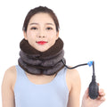 Inflatable Air Neck Stretcher Soft Cervical Collar Pillow for Pain Relief Traction and Correction Apparatus for Stress Pain