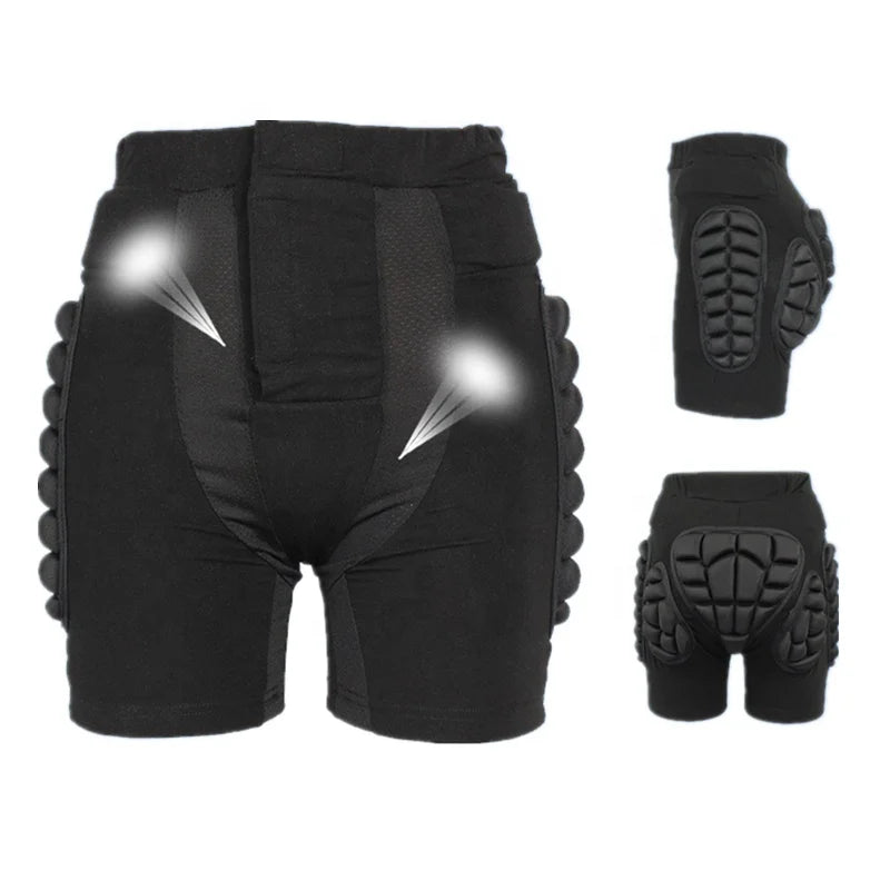 Roller Skating Skiing Hip Protection Pants Skateboarding Padded Protective Pants Outdoor Cycling Hip Protection Shorts