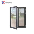 Australia Standard Aluminum windows Double Glazed Aluminium Bathroom Ventilation Casement Window for Houses