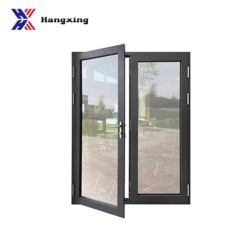 Australia Standard Aluminum windows Double Glazed Aluminium Bathroom Ventilation Casement Window for Houses