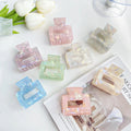 Yi YHJ Women's Hair Accessories 5cm Mermaid PVC Shark Clip Wholesale Simple and Elegant Hair Claw Claw Clips