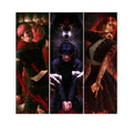 Newest Designs Rectangle Shape Anime Jujutsu Kaisened Motion Stickers Three Pictures Flip 3D Lenticular Sticker Car Home Decor