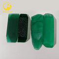 Hydrothermal Syn Emeralds and Emeralds Raw Materials Cutting and Grinding of Various Thickness of the Factory Direct Russia