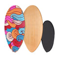 New Design Beach Surfing Bodyboard Water Sports Poplar Wooden Skim Board