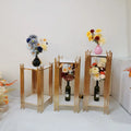 Square Gold Metal Dessert Cake Table Plinths Pedestal Display Metals Flower Vase Stand Party Wedding Backdrop  Decoration