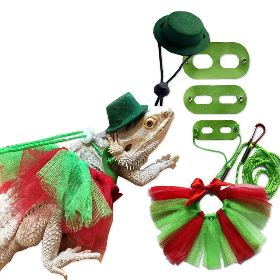 Wholesale Stocked Reptile Hamster Lizard Harness  Leash Dress Pet Products