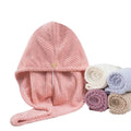 Custom Beauty Spa Salon Hat Towels Custom Microfiber Drying Quick Dry Hair Turban Wrap Towel