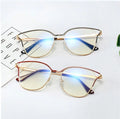 New Design Butterfly Shape Big Oversized Alloy Eyeglasses Womens and Mens Metal Fashion Optical Eye Glasses Frames
