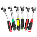 YUHANG Quick Release Ratchet 72-Tooth Chrome Vanadium Carbon Steel 1/2 3-8 1/4-Inch DIY 55-60 HRC Hardness 1-Year Warranty OEM