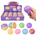 Wholesale Cross Border Popular Decompression Toy Glitter Colored Shaped Venting Dumping Stress Relief Mochi Toy