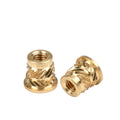 Large Stock Multiple Size Available Brass Insert Nut Heat Melt Ultrasonic Staking Plastic Threaded Insert Nuts