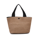 Straw Beach Tote Bag for Women Summer Woven Tote Handbags for Travel Beach