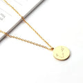 Rinhoo Fashion Simple Pendant Necklace With Star New Fashion Design Stainless Steel Necklace for Girls Women Jewelry