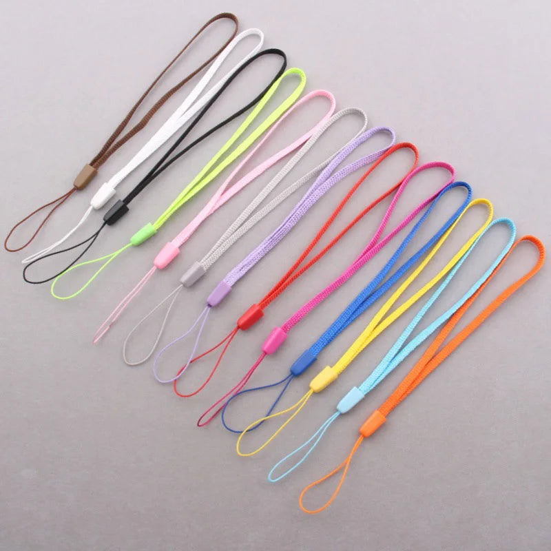 Lanyard Strap Fashionable Colorful Design Universal Short Hand Wrist Lanyard Wristlet Portable Key Chain for Hiking Bag Keys