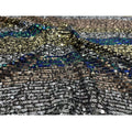 2023 Women's and Girls' Breathable Polyester Lightweight Mesh Fabric with Sequin and Lace Embroidery for Dresses and Shirts