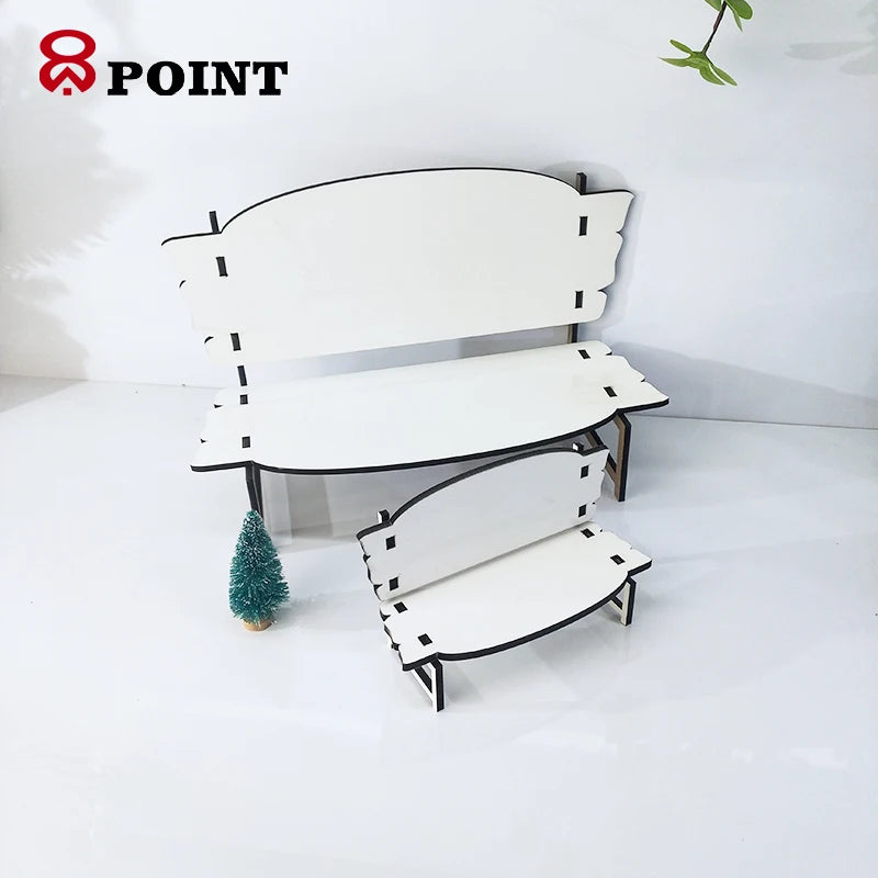 14inch Large Size Sublimation Bench MDF Memorial Benches Custom Photo Sub Benches Factory