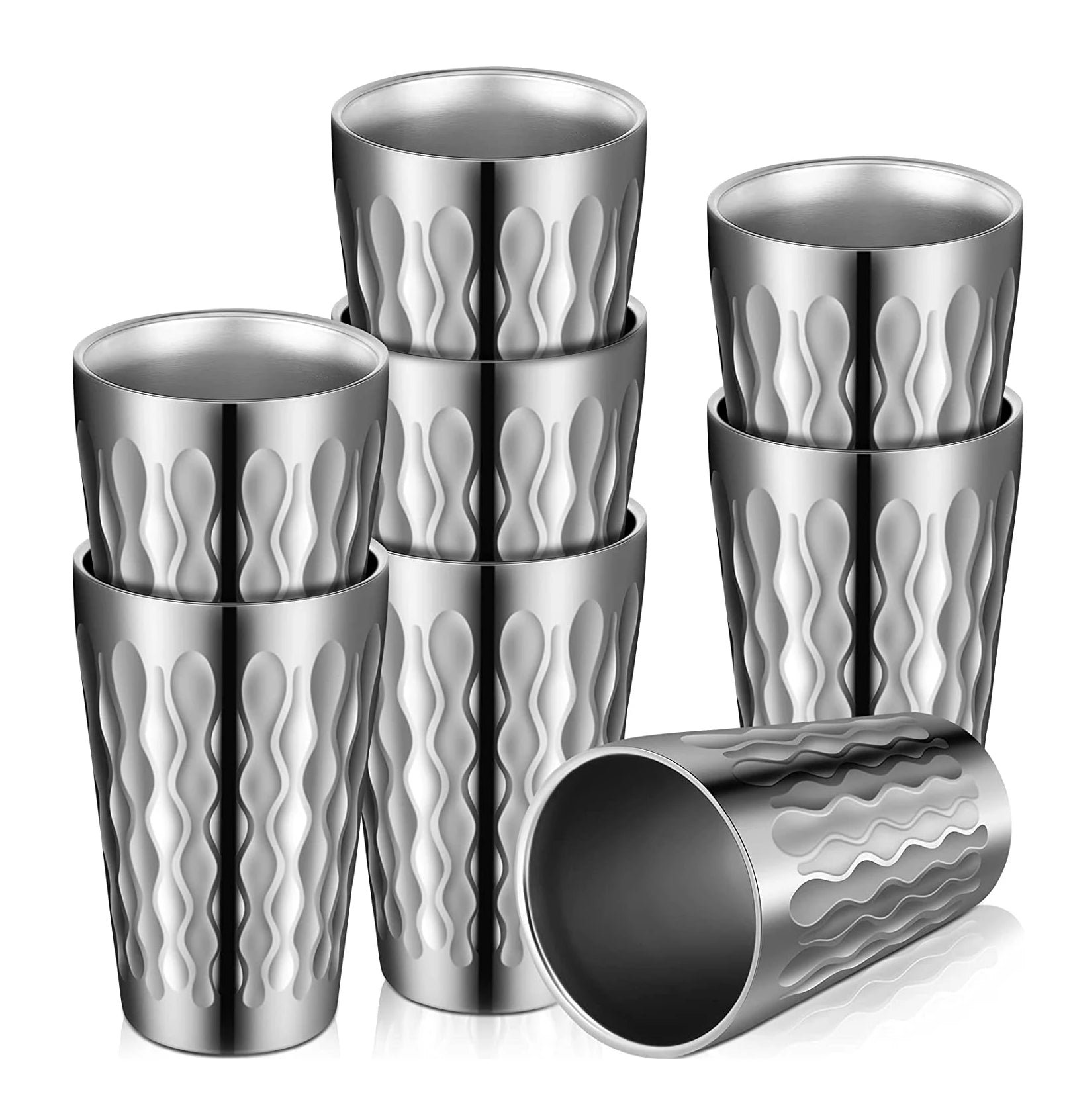Wholesale Stainless Steel 304 Double Layer 12/16 oz Coffee Mug Camping BPA Free Eco-Friendly Modern Luxury Stylish Durable