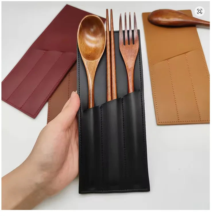 Knives Tools Bag Knife Case Carving Cutter Roll Bag PU Leather Carving Knife Roll Pouch Cutlery Tool Storage Case