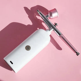 Wireless Air Brush 35PSI High Pressure Airbrush Gun for Painting Makeup Barber Nail Art Cake Decor BDA67014D
