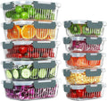 10 Packs Glass Food Storage Containers Glass Meal Prep Containers with Lids Airtight Glass Lunch Bento Boxes