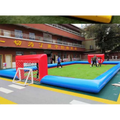 Inflatable Sports Playground Snookerball Courts for Kids-School Shopping Mall Use Commercial Grade PVC Material 100-500kg