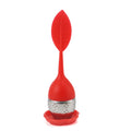 Yongli Silicone Tea Infusers Food Grade Silicone Handle Stainless Steel Strainer Loose Tea Steeper for Tea Cups Mugs and Teapots