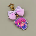 Factory Anime Acrylic Hologram Charm Customized Plastic Star Holographic Key Chain