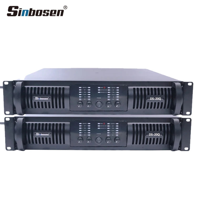 DS-20Q Subwoofer Amplifier 4000 Watt Class-td 4 Channel Power Amplifier