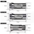 Tsugami Citizen Star Hanwha Auto Lathe Stainless Steel Manual Electric Pneumatic Hydraulic Collets F25 145E Headstock Long Nose