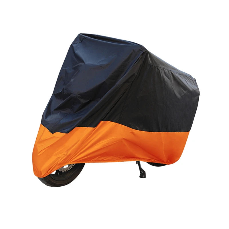 Factory Customized Logo 210D Road Bicycle Motorcycle Covers Oxford Cloth Dust Waterproof Cover