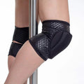 New Upgraded Non-slip Thick Padding Knee protection Guard Pole Dance Grippy Knee Pads With Gel Grip Sticky Silicone