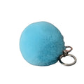 MWFur Street Fashion Charm Fur Ball Rex Rabbit Fur Pompoms Keychain for Bag Charm Promotion Gifts Lovely Colorful