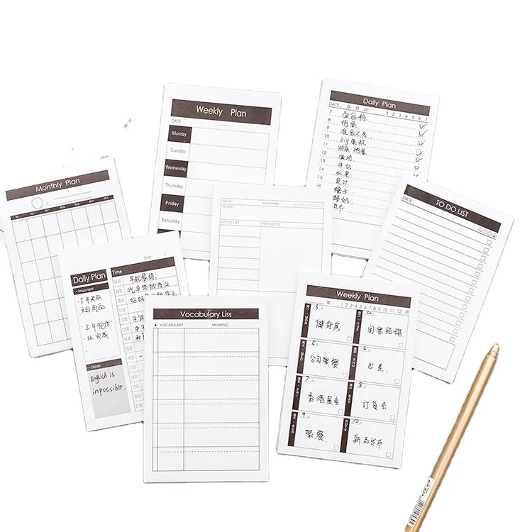 A5 Size Custom Printing Paper Notepad Printing Memo Pad Promotional Sticky Note