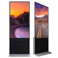 55 Inch Infrared Touch Advertising Machine Pedestal Standing All in One Pc Multi Touch Lcd Totem Interactive Kiosk