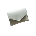Small Simple Envelope Card and Coin Holder with Open Closure Short PU Lining Convenient Storage Bag
