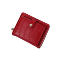 2023 New Design Custom Short Small Mini PU Leather Women Wallet Zip-Around Ladies Purse with Anti-Theft Feature Casual Style