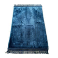 2021 Hot Selling Prayer Rug Embossed Logo Thick Padded Memory Foam Prayer Mat Muslim Islamic From Turkey