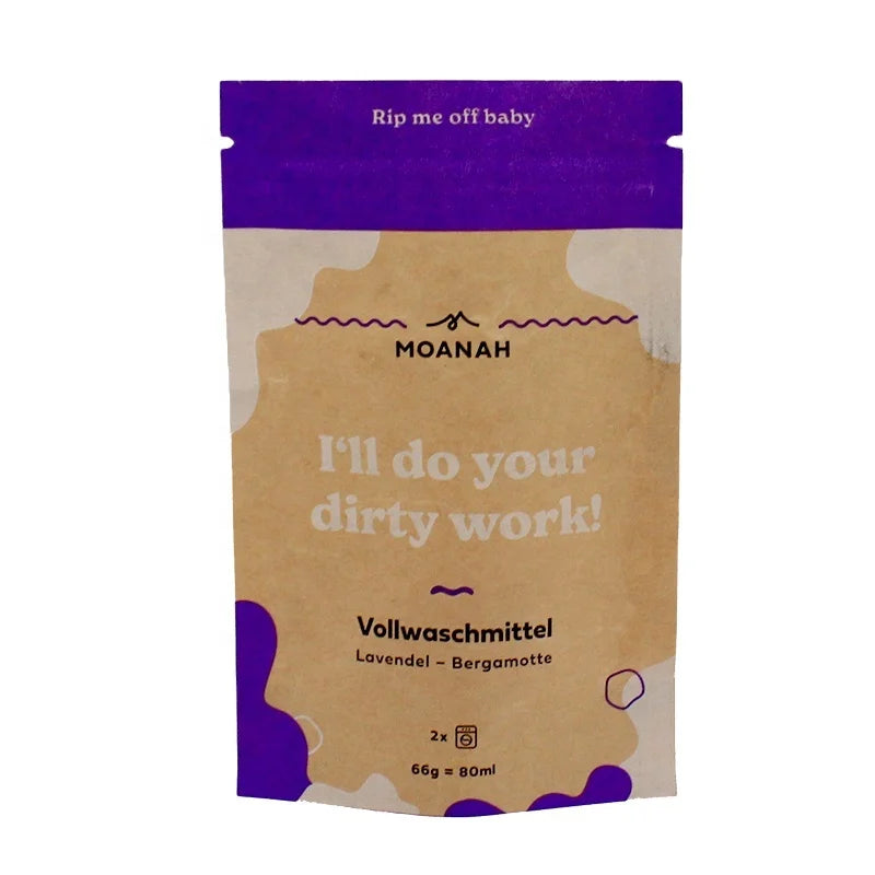 Packing Stand up Pouches Logo Custom Packaging Ziplock Kraft Paper Bags Customized Gravure Printing Accept