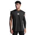 Customized logo Gym Tank Top Men Quick Dry Bodybuilding Stringer Singlets Mesh Sleeveless Shirt Men Fitness Clothing Muscle Vest