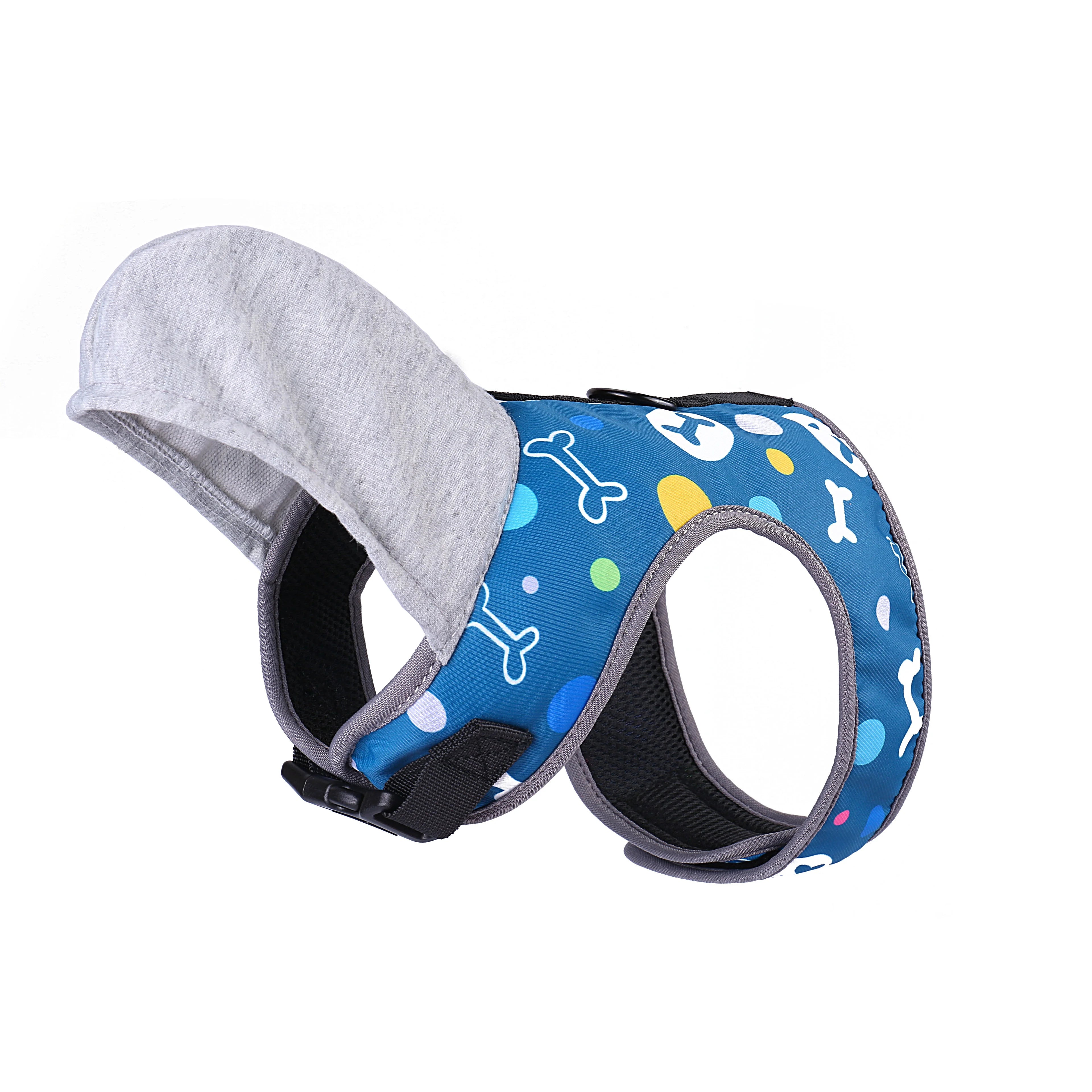 MIDEPET Hot Selling Escape Proof Low MOQ Customization Luxury Polyester Dog Harness for Small Medium Dogs