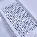 New Arrival Korean PBT Dark Black Matte 5D  Pre Made Fans Lashes Long Stem 0.07mm Premade Volume Fans Eyelash Extensions