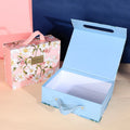 Custom Cardboard Wedding Packing Paper Bag Packaging Small Gift Box Rigid Boxes Recyclable Packaging Candy With Handle