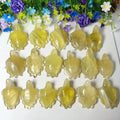 Wholesale Quartz Crystal Healing Stone Turtle Craft Hand Carved Citrine Quartz Crystal Carving Turtles Statue