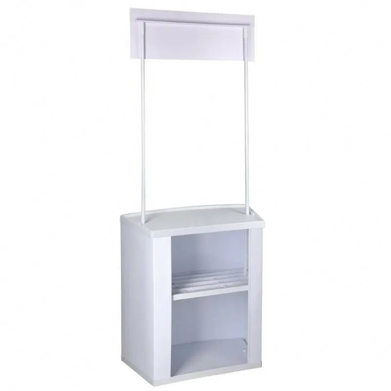 China Supplier PP Material Cheap Promotion Counter Promotion Table for Adverting and Promotion