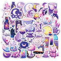 50pcs Retro Art Nostalgic Clocks Graffiti PVC Vinyl Sticker Packs for Laptop Notebook Water Bottle Cup Suitcase Skateboard