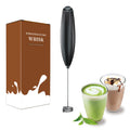 2024 Battery Operated Automatic Hand Milk Frother Electric Coffee Frother Mixer Milk Foamer with Plastic Whisk