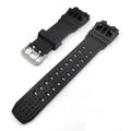 GWG-1000GB Men's Sport Watch Band Black Silicone Waterproof Wrist Bracelet with Accessories Strap