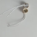 GU10 Lamp Socket LED Light Holders Gu10 Lamp Base With 15cm Wire Lamp Accessory Ceramic Lampholder Porcelain